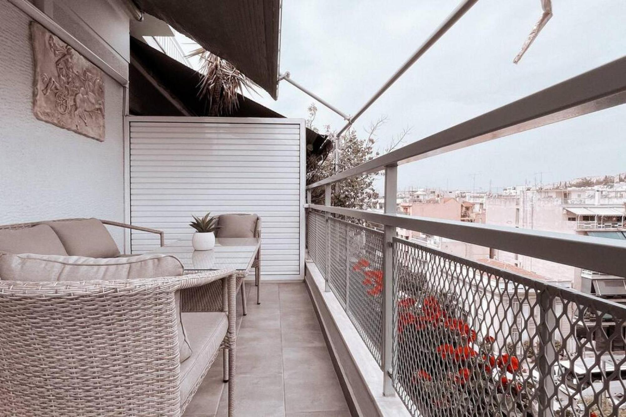 Penthouse - Amazing View In The Center Of Athens Apartamento Exterior foto