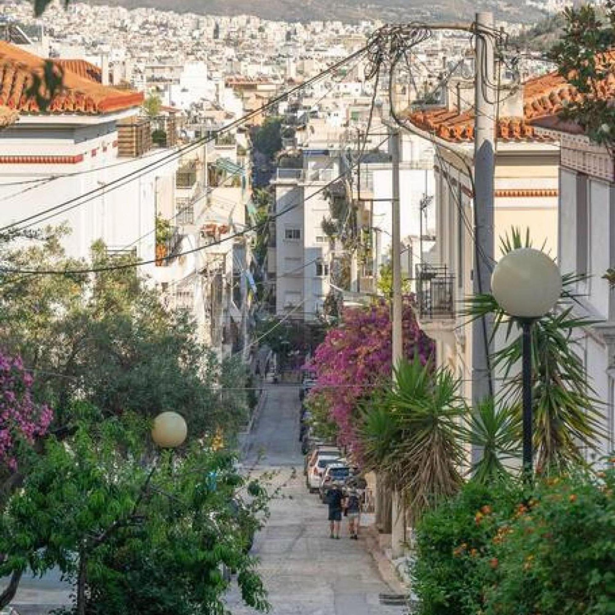Penthouse - Amazing View In The Center Of Athens Apartamento Exterior foto
